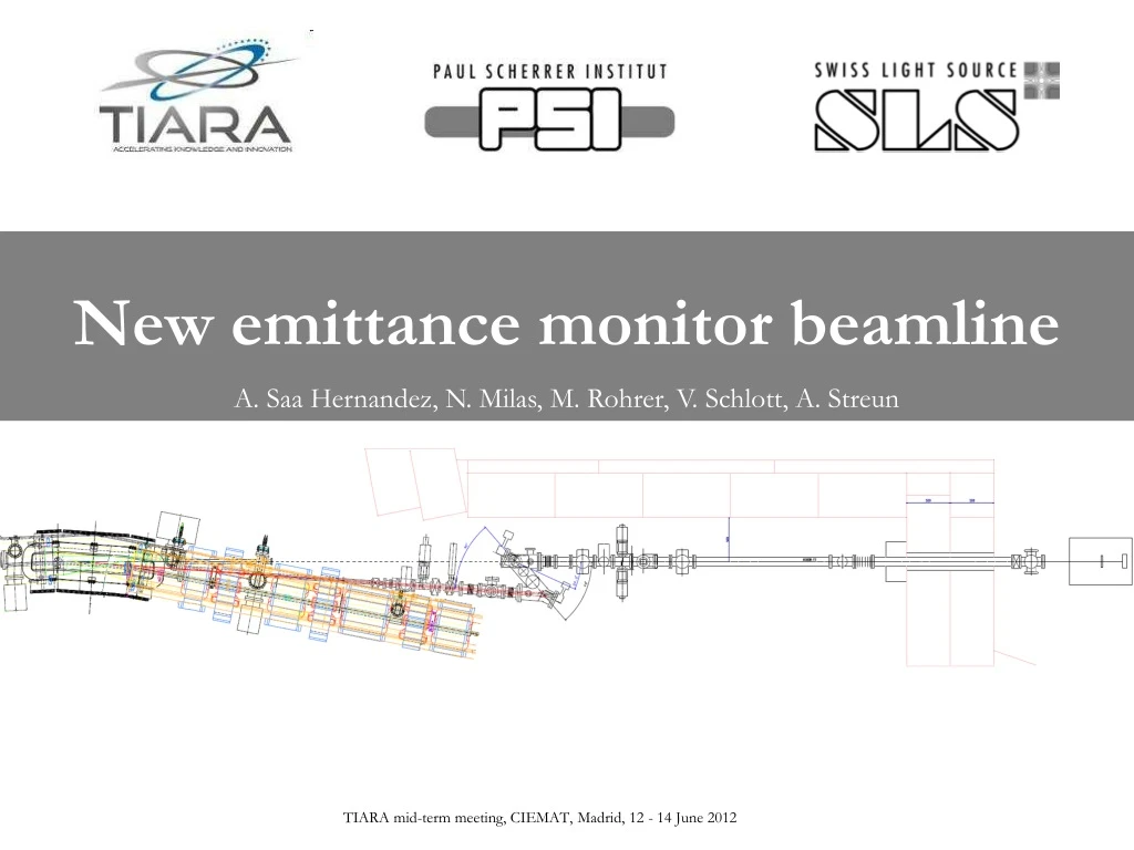 new emittance monitor beamline