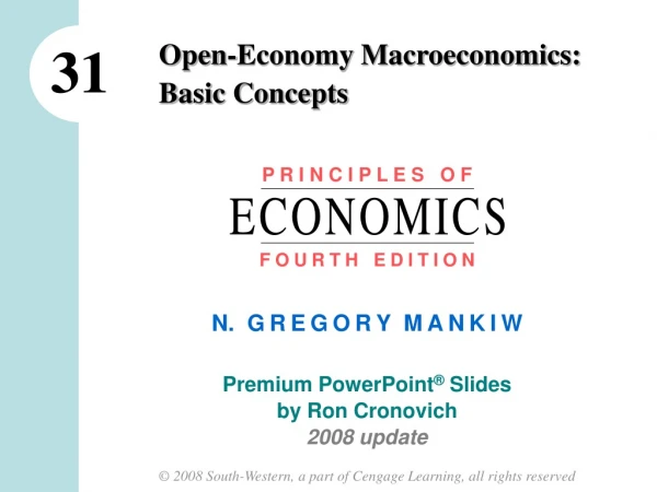 Open-Economy Macroeconomics:  Basic Concepts