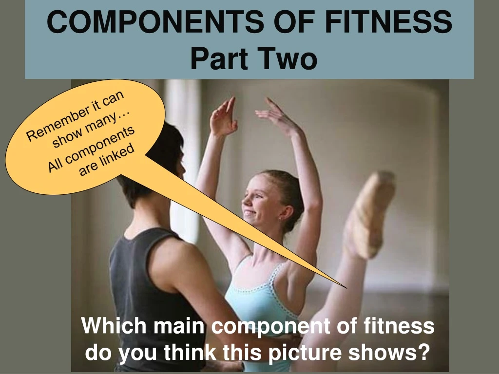 components of fitness part two