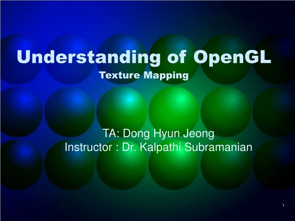 understanding of opengl