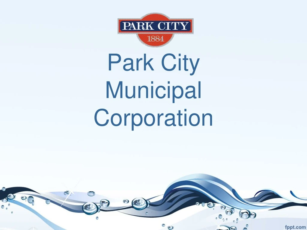 park city municipal corporation