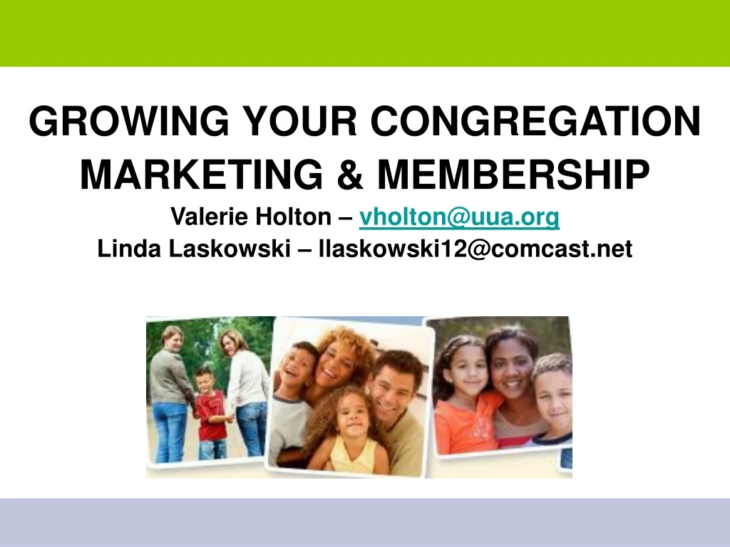 growing your congregation marketing membership