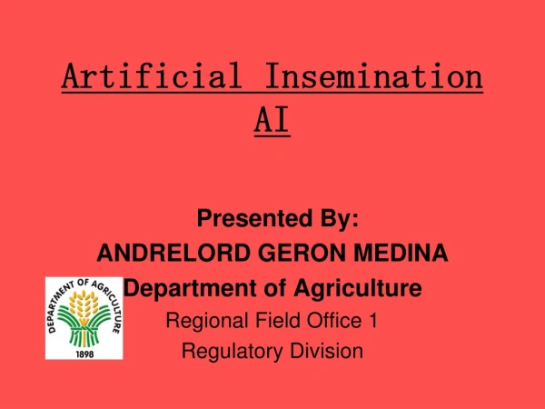 Artificial Insemination AI