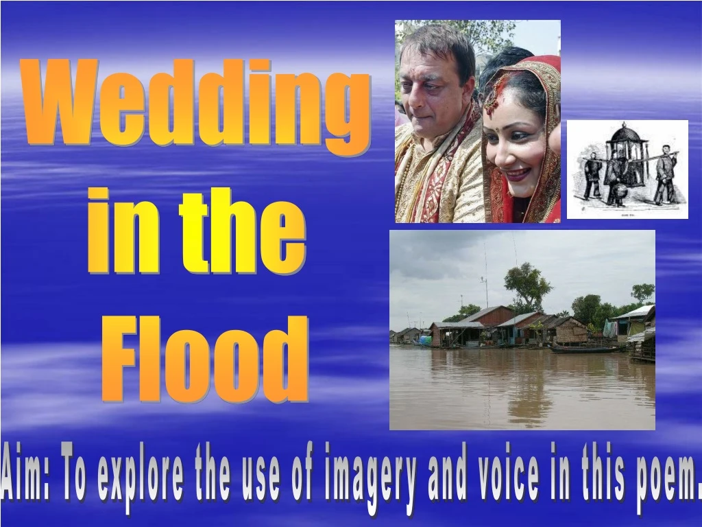 wedding in the flood