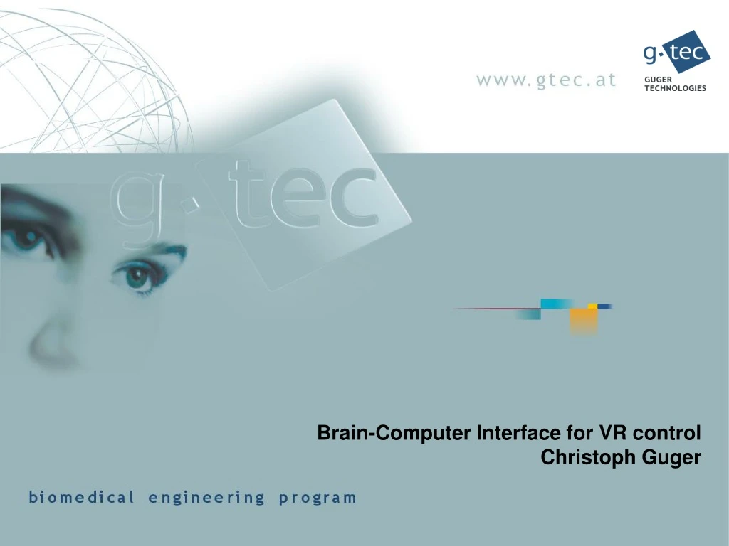 brain computer interface for vr control christoph