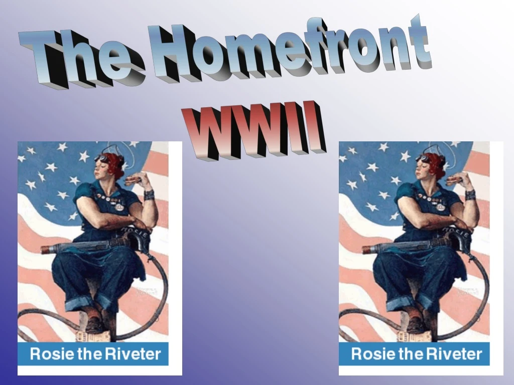 the homefront wwii