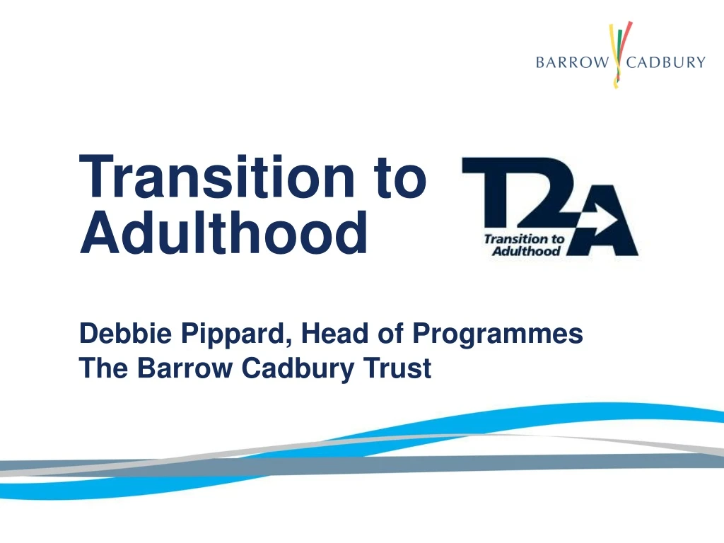transition to adulthood debbie pippard head