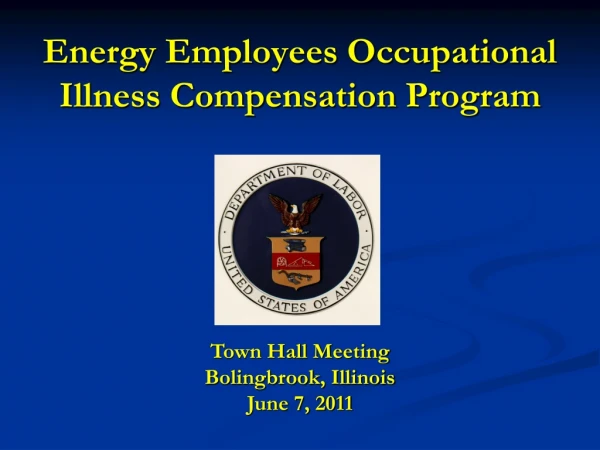 Energy Employees Occupational  Illness Compensation Program