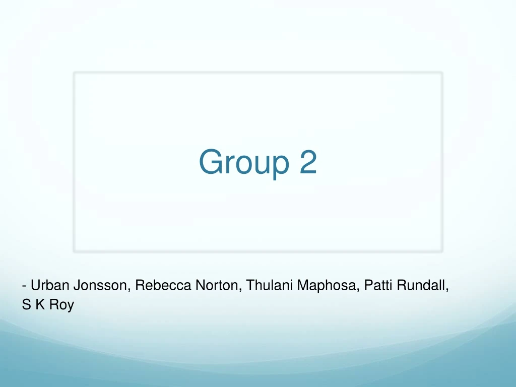 group 2