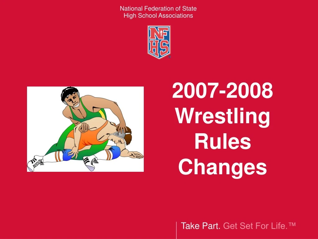 2007 2008 wrestling rules changes