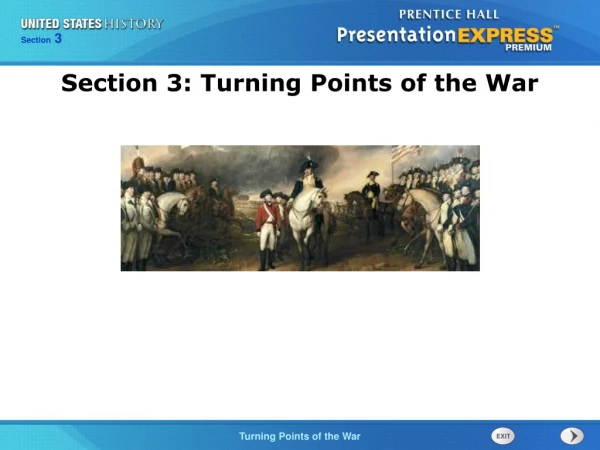 Section 3: Turning Points of the War