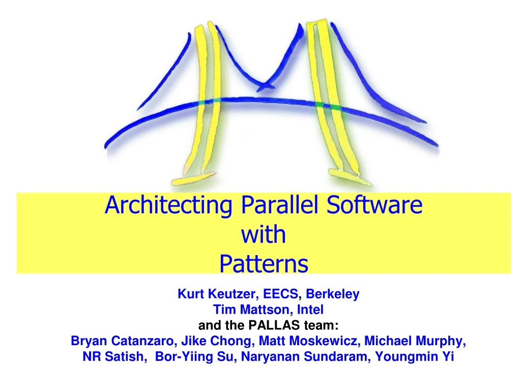 architecting parallel software with patterns