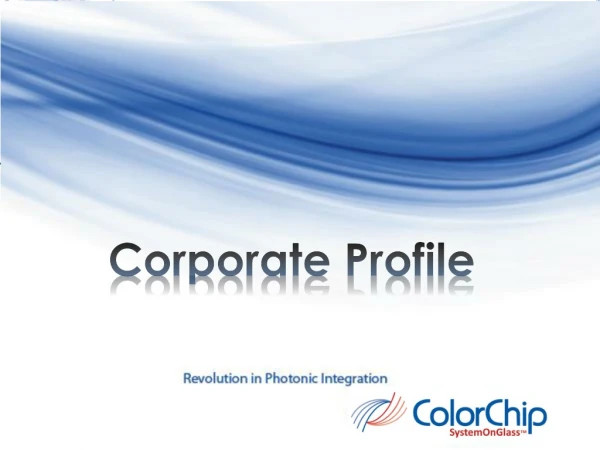 Corporate Profile