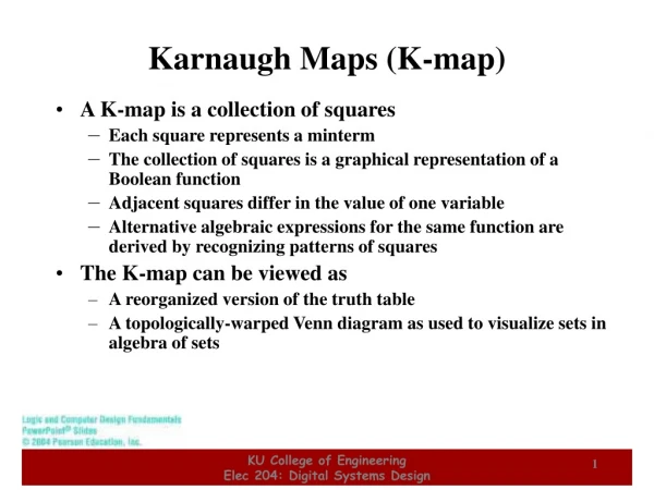 Karnaugh Maps (K-map)