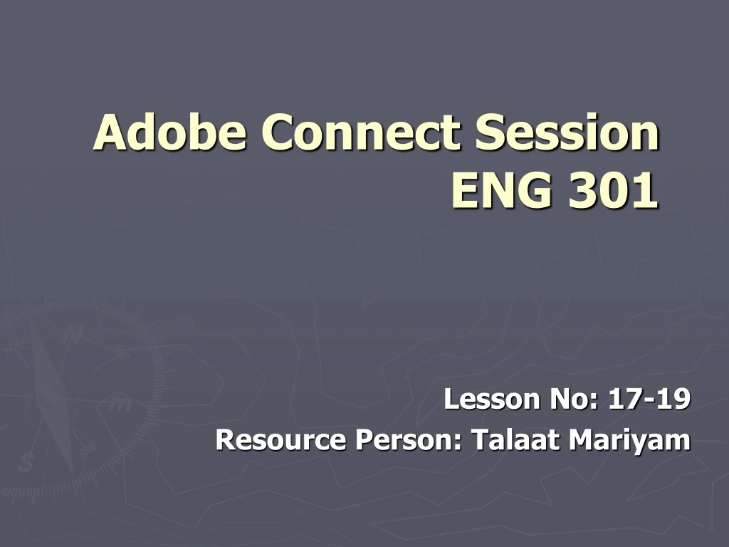 adobe connect session eng 301