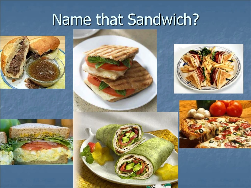 name that sandwich