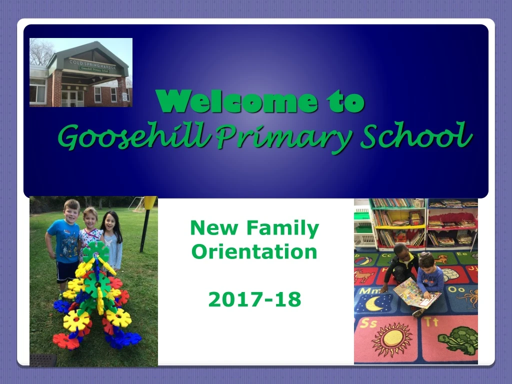 welcome to goosehill primary school