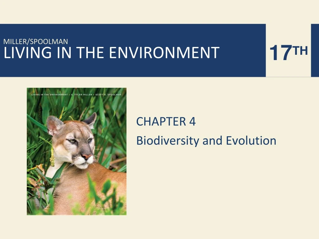 chapter 4 biodiversity and evolution