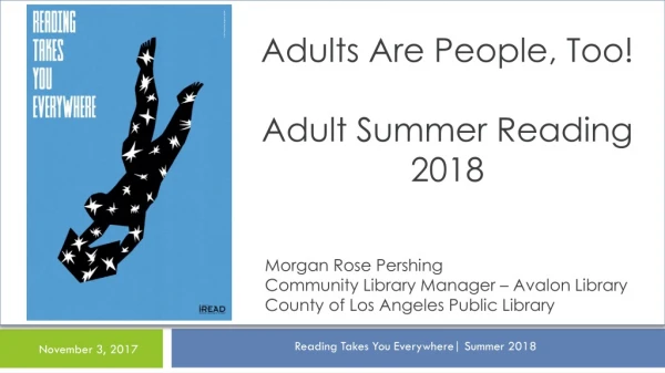 Reading Takes You Everywhere| Summer 2018