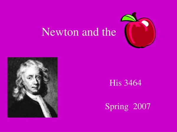 Newton and the