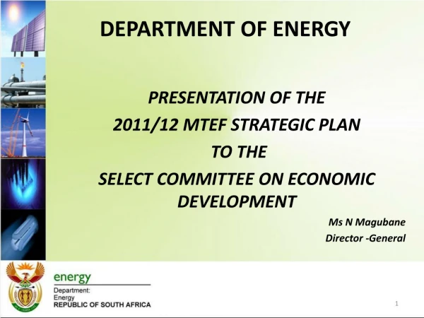 DEPARTMENT OF ENERGY