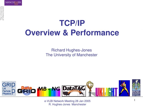 TCP/IP  Overview &amp; Performance
