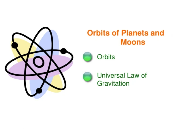 Orbits of Planets and Moons
