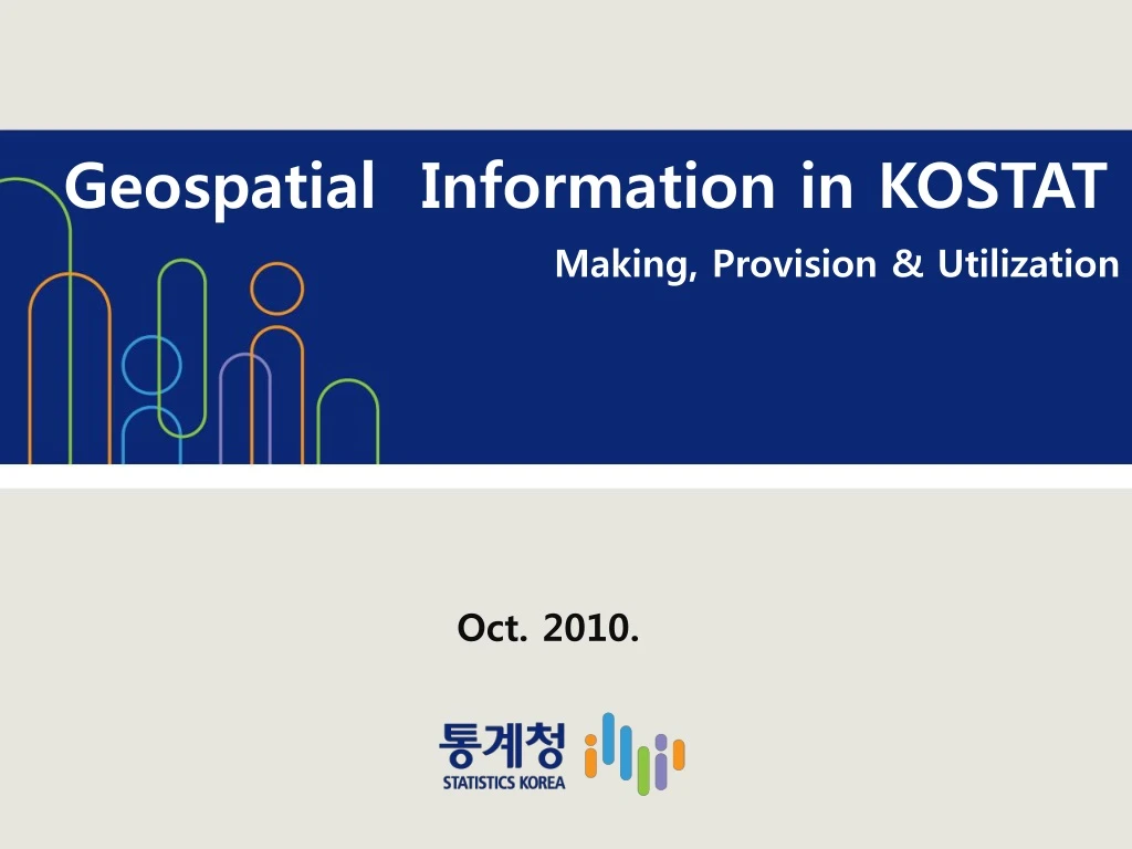 geospatial information in kostat making provision