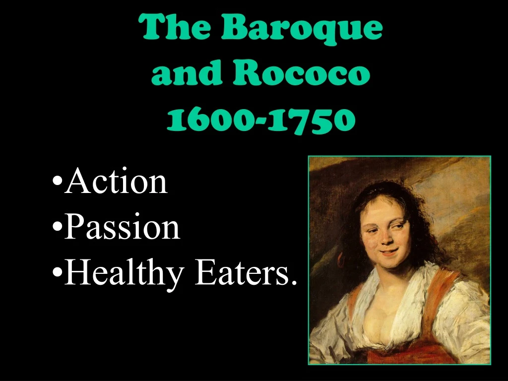 the baroque and rococo 1600 1750