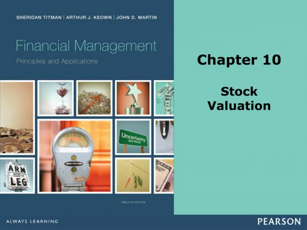 Chapter 10 Stock  Valuation