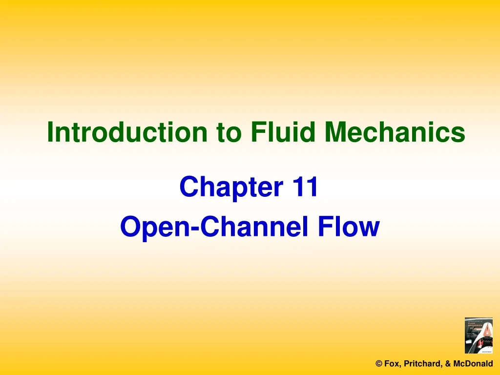 introduction to fluid mechanics