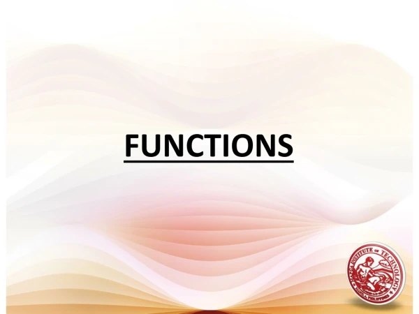 FUNCTIONS