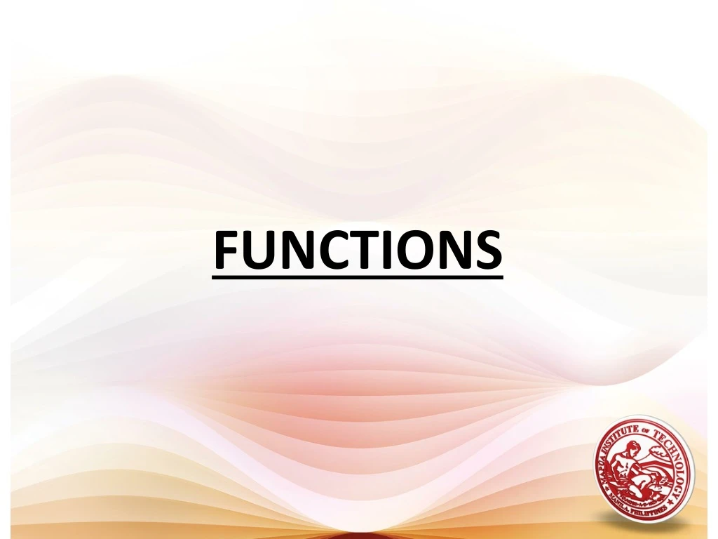 functions