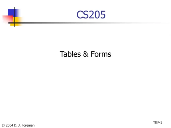 CS205