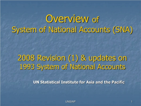 UN Statistical Institute for Asia and the Pacific