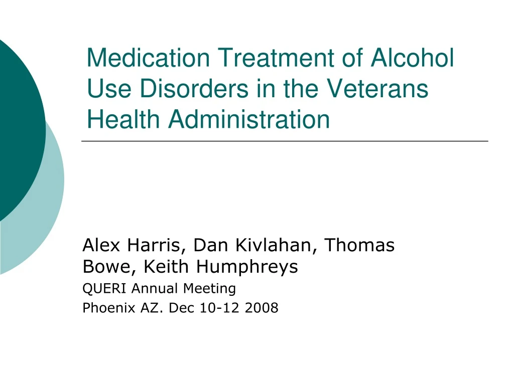 medication treatment of alcohol use disorders in the veterans health administration
