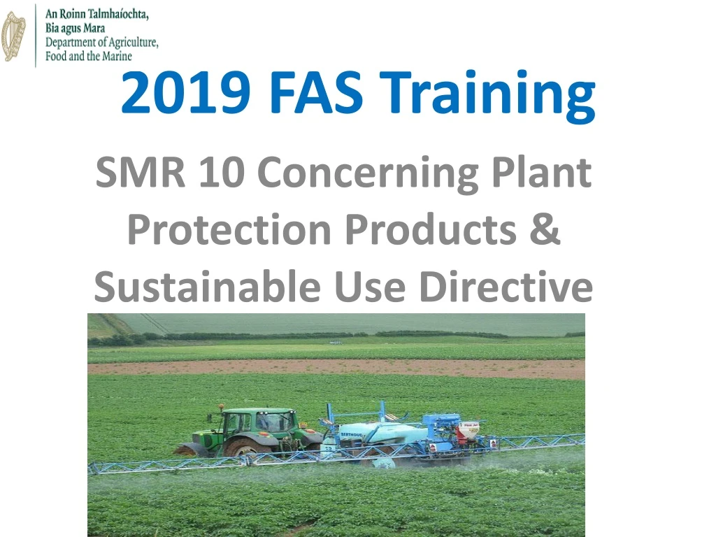 2019 fas training