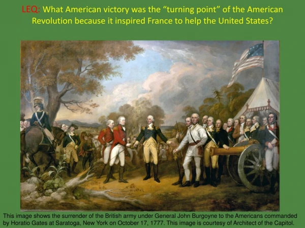 American Revolution Northern Battles Basics