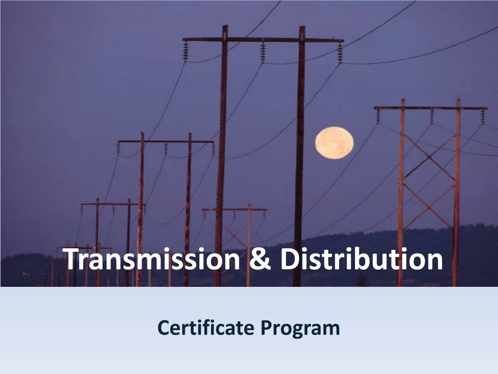 transmission distribution