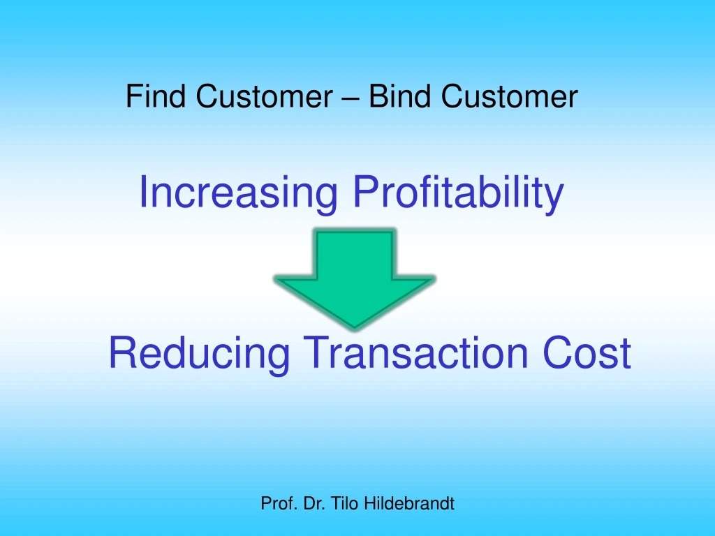 find customer bind customer