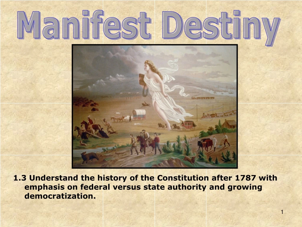 manifest destiny