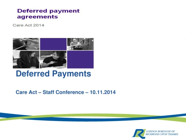 Deferred Payments