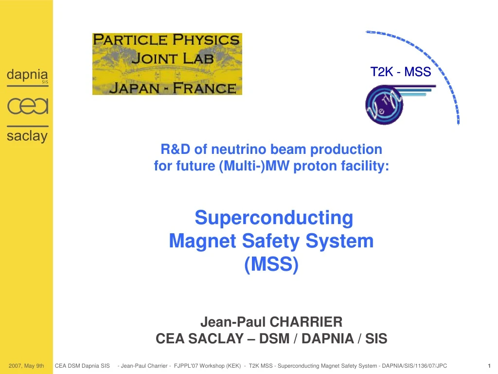 r d of neutrino beam production for future multi mw proton facility