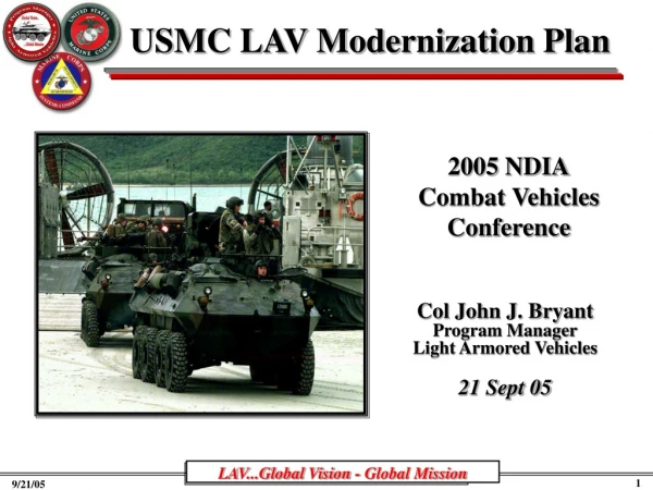 USMC LAV Modernization Plan