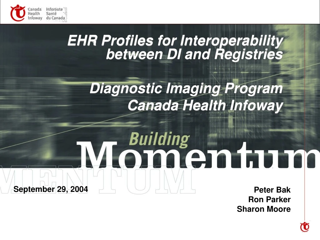 ehr profiles for interoperability between