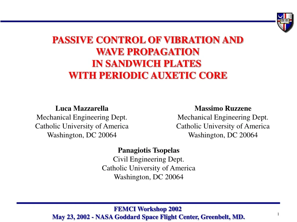 passive control of vibration and wave propagation