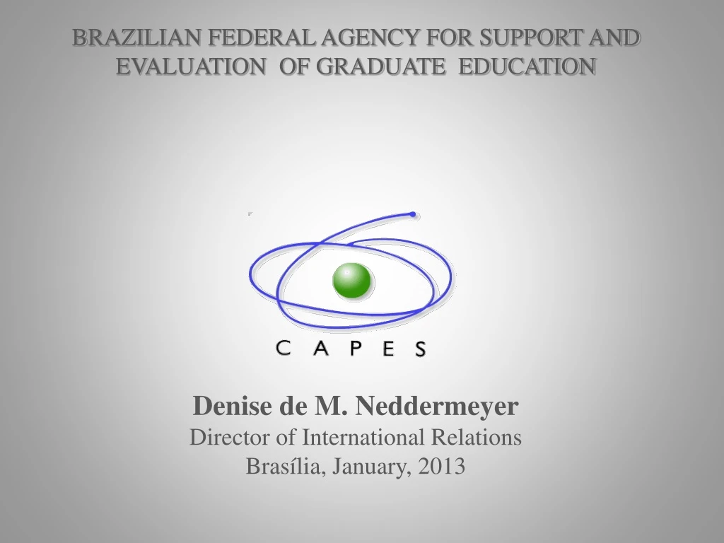 brazilian federal agency for support