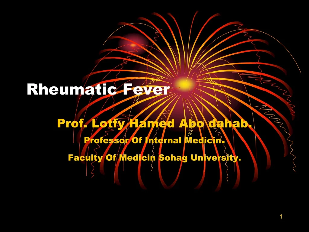 rheumatic fever