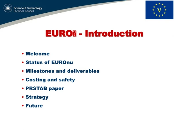 EURO  - Introduction