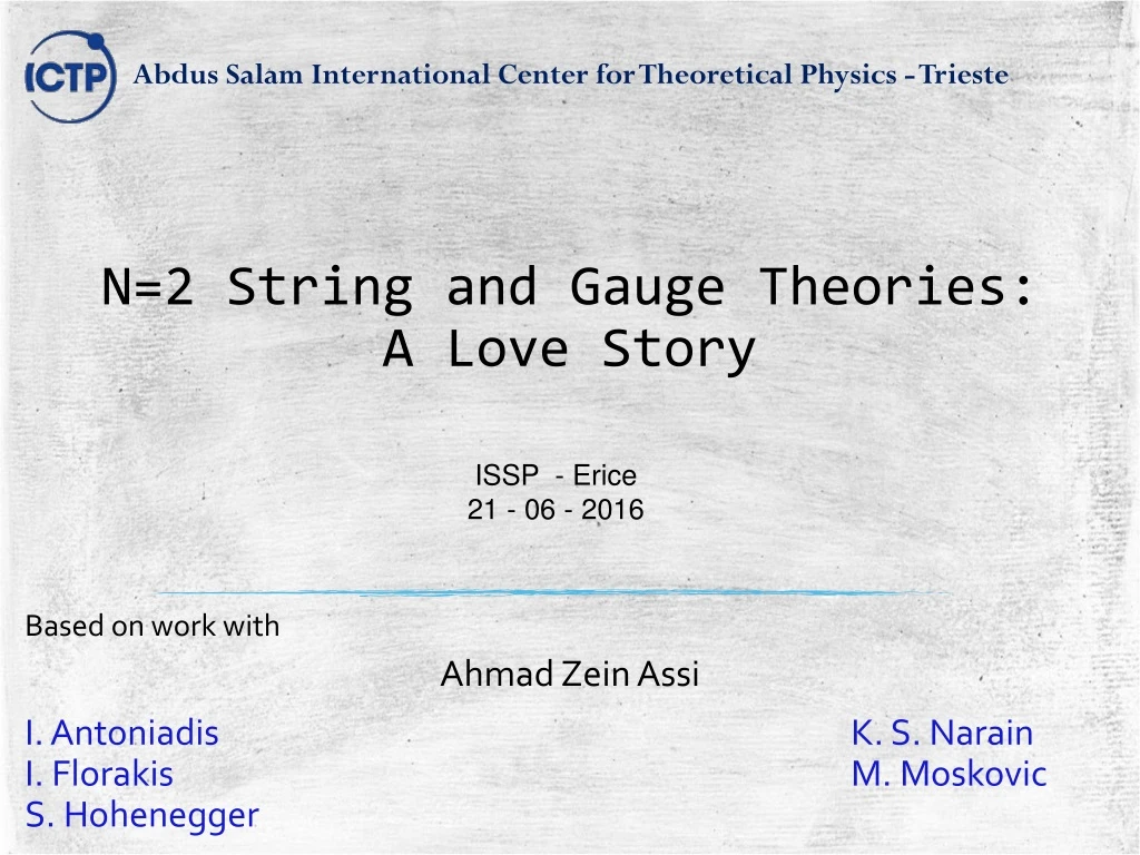 n 2 string and gauge theories a love story